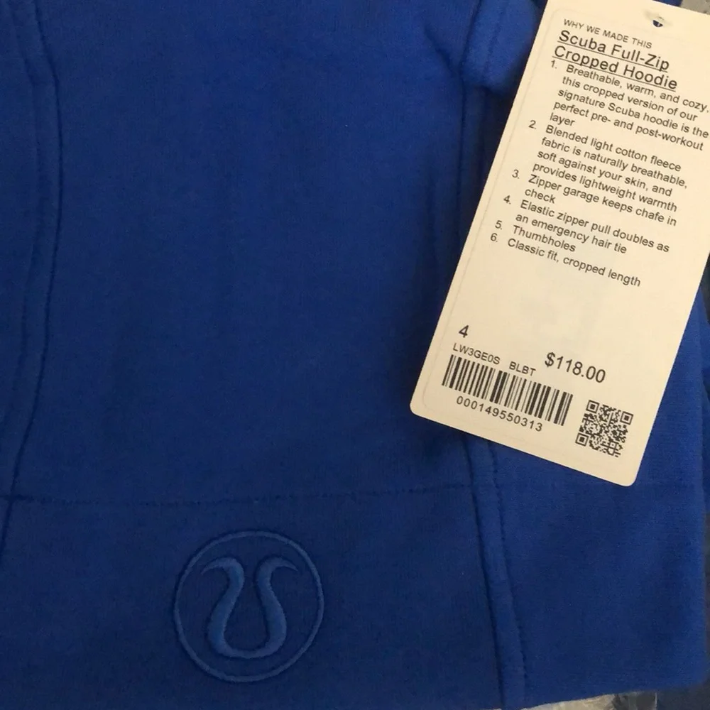 Lululemon Scuba Full zip Cropped Jacket - Picture 5 of 5